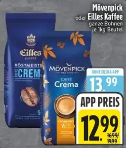 Edeka Mövenpick oder Eilles Kaffee Angebot