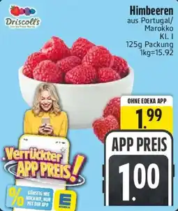 Edeka Driscoll's Himbeeren Angebot