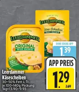 Edeka Leerdammer Käsescheiben Angebot
