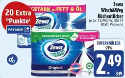 Edeka Zewa Wisch&Weg Küchentücher Angebot