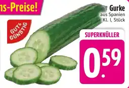 Edeka GUT & GÜNSTIG Gurke Angebot