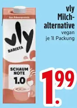 Edeka vly Milchalternative Angebot