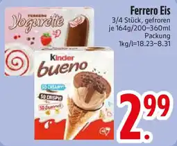 Edeka Ferrero Eis Angebot
