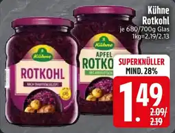 Edeka Kühne Rotkohl Angebot