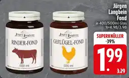 Edeka Jürgen Langbein Fond Angebot