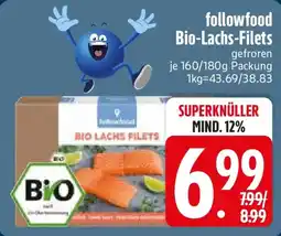Edeka followfood Bio-Lachs-Filets Angebot