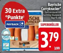 Edeka Bayrische Curryknacker Angebot