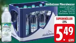 Edeka Adelholzener Mineralwasser Angebot