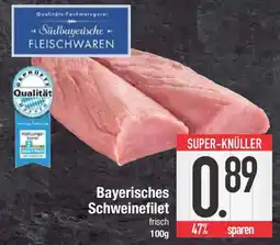 E-Center Südbayerische Fleischwaren Bayerisches Schweinefilet Angebot