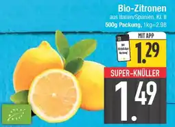 E-Center Bio-Zitronen Angebot