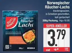 E-Center GUT & GÜNSTIG Norwegischer Räucher-Lachs Angebot