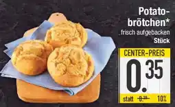 E-Center Potato-brötchen Angebot
