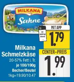E-Center Milkana Schmelzkäse Angebot