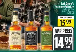 Edeka Jack Daniel's Tennessee Whiskey Angebot