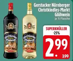 Edeka Gerstacker Nürnberger Christkindles-Markt Glühwein Angebot