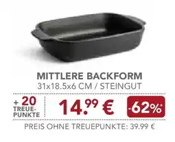 Edeka Mittlere backform Angebot