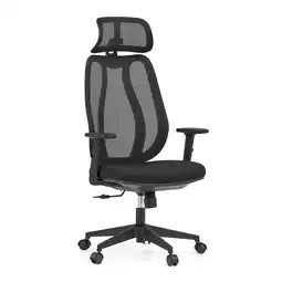 Netto Marken-Discount hjh OFFICE Profi Bürostuhl Filaro Stoff / Netzstoff mit Armlehnen (höhenverstellbar) Angebot