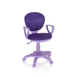 Netto Marken-Discount hjh OFFICE Kinderdrehstuhl KID COLOUR Stoff mit Armlehnen Angebot