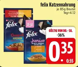 Edeka felix Katzenfutter Angebot
