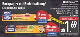 E-Center Toppits Backpapier Angebot
