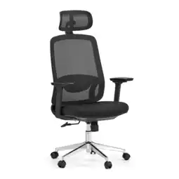Netto Marken-Discount hjh OFFICE Profi Bürostuhl Ergosento Stoff / Netzstoff mit Armlehnen (höhenverstellbar) Angebot
