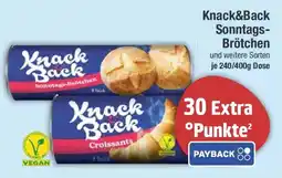 E-Center Knack&Back Sonntags-Brötchen Angebot