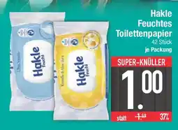 E-Center Hakle Feuchtes Toilettenpapier Angebot