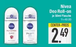 E-Center Nivea Deo Roll-on Angebot