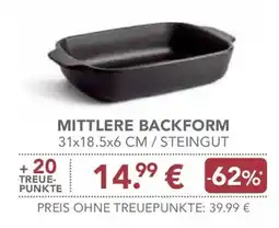 E-Center Mittlere backform Angebot