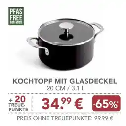 E-Center Kochtopf mit Glasdeckel Angebot