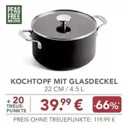 E-Center Kochtopf mit glasdeckel Angebot