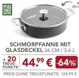 Edeka KitchenAid Schmorpanne mit glasdeckel Angebot