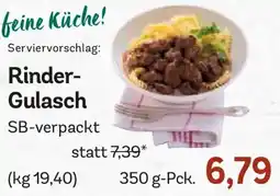 Edeka Rinder-Gulasch Angebot