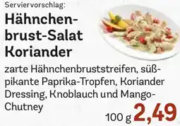 Edeka Hähnchenbrust-Salat Koriander Angebot
