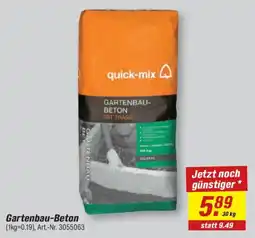 toom Baumarkt quick-mix Gartenbau-Beton Angebot