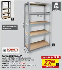 toom Baumarkt Schulterlastregal „S“ Angebot