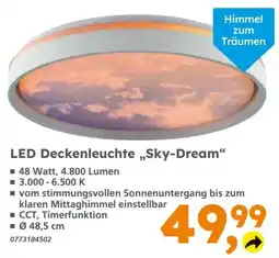 Globus Baumarkt LED Deckenleuchte „Sky-Dream“ Angebot