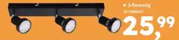 Globus Baumarkt LED-Spot 3-flammig Angebot
