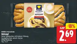 EDEKA Wucherpfennig EDEKA Herzstücke Hefezopf Angebot