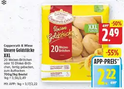 EDEKA Wucherpfennig Coppenrath & Wiese Unsere Goldstücke Angebot