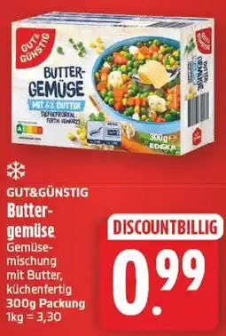 EDEKA Wucherpfennig GUT&GÜNSTIG Butter-gemüse Angebot