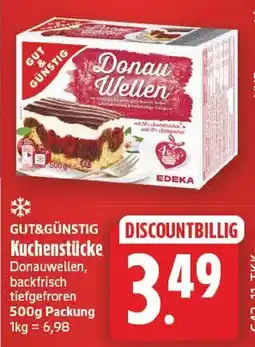 EDEKA Wucherpfennig Donau Wellen Kuchenstücke Angebot