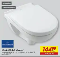 toom Baumarkt Wand-WC-Set „O.novo“ Villeroy & Boch Angebot