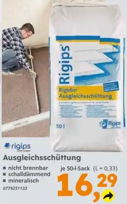 Globus Baumarkt Rigidur Ausgleichsschüttung Angebot