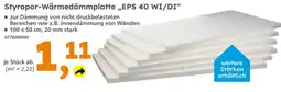 Globus Baumarkt Styropor-Wärmedämmplatte "EPS 40 WI/DI" Angebot
