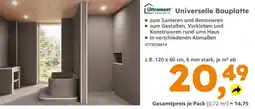 Globus Baumarkt Universelle Bauplatte Angebot