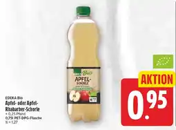 EDEKA Wucherpfennig EDEKA Bio Apfel-Schorle Angebot