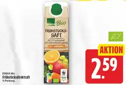 EDEKA Wucherpfennig EDEKA Bio Frühstücksdirektsaft Angebot