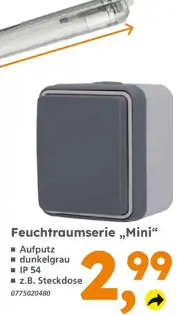 Globus Baumarkt Feuchtraumserie „Mini“ Angebot