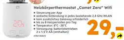 Globus Baumarkt Heizkörperthermostat „Comet Zero“ Wifi Angebot